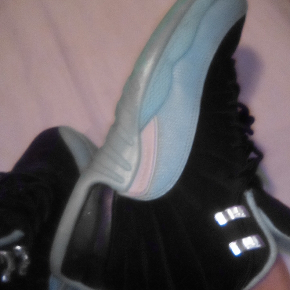 COPY - Blue and black Jordan 12's - Picture 7 of 7